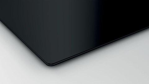 Bosch | PIE811B15E | Induction hob with built-in hood | Number of burners/cooking zones 4 | Touch | Timer | Black | Display