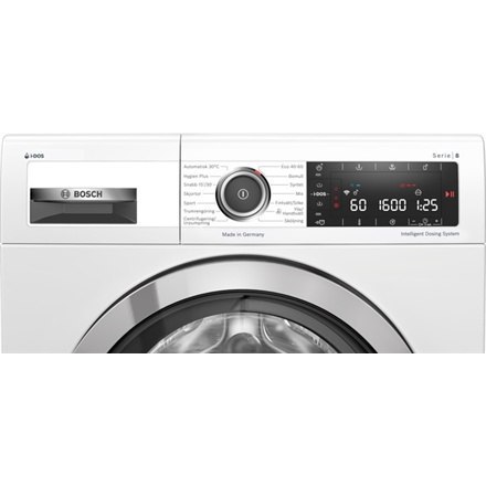 Bosch | WAXH2KLOSN Series 6 | Washing Machine | Energy efficiency class B | Front loading | Washing capacity 10 kg | 1600 RPM |