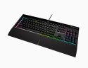 Corsair | Rubber Dome | K55 RGB PRO XT | Gaming Keyboard | Gaming Keyboard | RGB LED light | US | Wired | Black