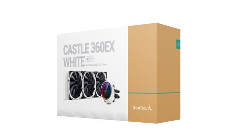 Deepcool | CASTLE 360EX | White | Intel, AMD | W | CPU Liquid Cooler