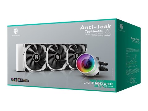 Deepcool | CASTLE 360EX | White | Intel, AMD | W | CPU Liquid Cooler