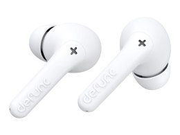 Defunc | Słuchawki douszne | True Audio | Wbudowany mikrofon | Bluetooth | Bezprzewodowy | Biały