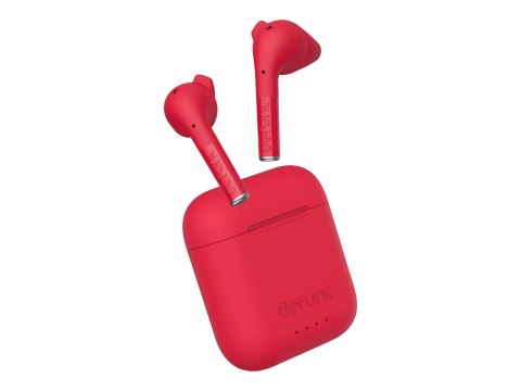Defunc | Słuchawki douszne | True Talk | Wbudowany mikrofon | Bluetooth | Czerwony