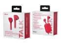 Defunc | Słuchawki douszne | True Talk | Wbudowany mikrofon | Bluetooth | Czerwony