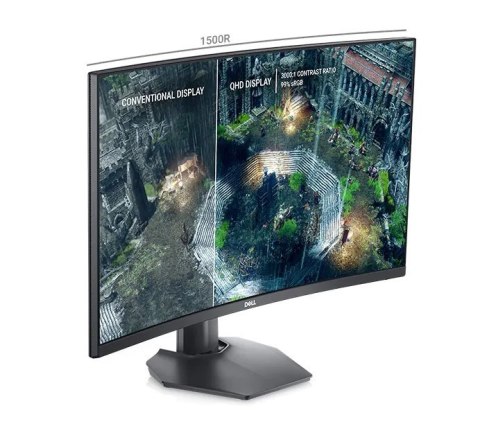 Dell | S2722DGM | 27 " | VA | QHD | 16:9 | 1 ms | 350 cd/m² | Black | HDMI ports quantity 2 | 165 Hz