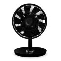 Duux | Smart Fan | Whisper Flex Smart Black z akumulatorem | Wentylator stojący | Czarny | Średnica 34 cm | Liczba prędkości 26