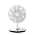 Duux | Smart Fan | Whisper Flex Smart with Battery Pack | Stand Fan | White | Diameter 34 cm | Number of speeds 26 | Oscillation