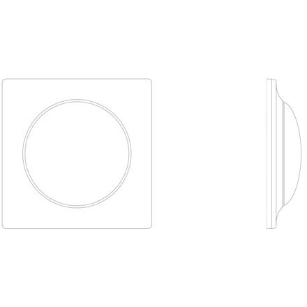 FIBARO Walli Controller, Z-Wave EU Fibaro | FGWCEU-201-1 | Walli Controller | Biały