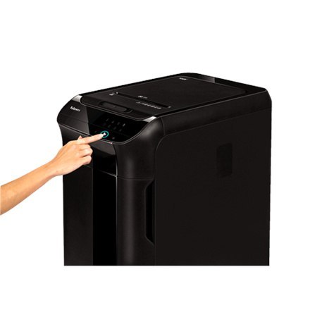 Fellowes AutoMax | 550C | Cross-cut | Shredder | P-4 | O-3 | T-4 | CDs | Credit cards | Staples | Paper clips | Paper | DVDs | 8