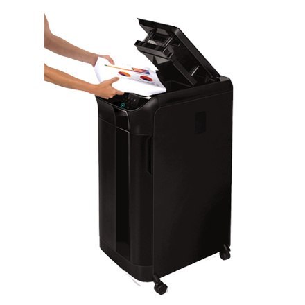 Fellowes AutoMax | 550C | Cross-cut | Shredder | P-4 | O-3 | T-4 | CDs | Credit cards | Staples | Paper clips | Paper | DVDs | 8