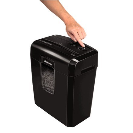 Fellowes Powershred | 8C | Particle cut | Shredder | P-4 | T-4 | Credit cards | Staples | Paper clips | Paper | 11 litres | Blac