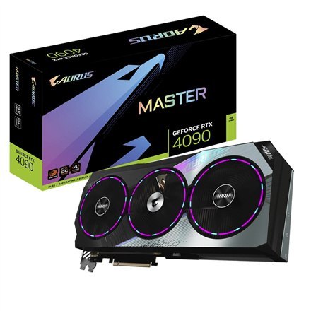 Gigabyte | AORUS GeForce RTX 4090 MASTER 24G | NVIDIA GeForce RTX 4090 | 24 GB