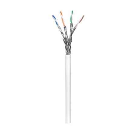 Goobay | CAT 6 | Bulk cable | SFTP, PiMF | Male | RJ-45 | Male | RJ-45 | White | 100 m