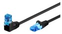 Goobay | CAT 6a | Patch cable | Unshielded twisted pair (UTP) | Male | RJ-45 | Male | RJ-45 | Black | 2 m