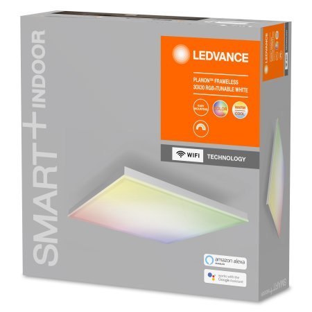 Ledvance SMART+ WiFi Planon Frameless Square RGBW 20W 110° 3000-6500K 300x300mm, biały Ledvance | SMART+ WiFi Planon Frameless S