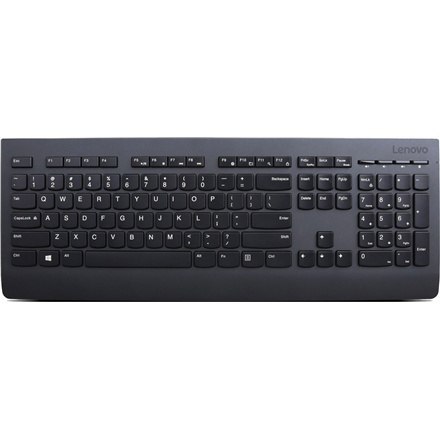Lenovo | Professional | Keyboard and mouse | Professional Wireless Keyboard and Mouse - Russian | Wireless | USB | Black