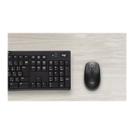 Logitech | Mysz pełnowymiarowa | M190 | Bezprzewodowa | USB | Kolor grafitowy