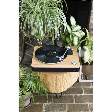 Marley Stir It Up Turntable, RCA, Signature Black Marley | Signature Black | Stir It Up | Turntable | USB port