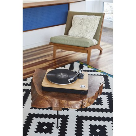 Marley Stir It Up Turntable, RCA, Signature Black Marley | Signature Black | Stir It Up | Turntable | USB port