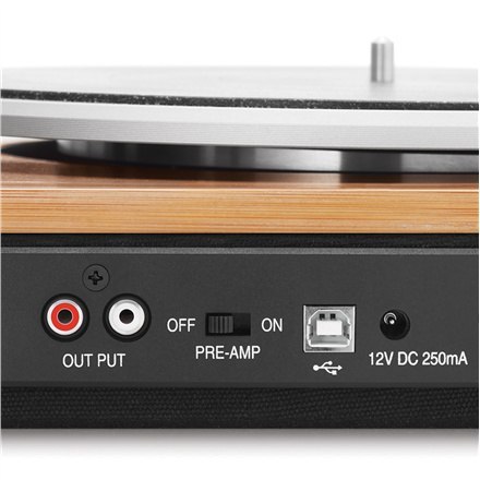 Marley Stir It Up Turntable, Wireless, Signature Black Marley | Stir It Up | Turntable | Port USB