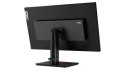 Monitor Lenovo ThinkVision P27h-20 27 ", IPS, QHD, 2560 x 1440, 16:9, 6 ms, 350 cd/m?, Głośniki, Czarny, Porty Ethernet i HDMI