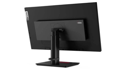 Monitor Lenovo ThinkVision P27h-20 27 ", IPS, QHD, 2560 x 1440, 16:9, 6 ms, 350 cd/m?, Głośniki, Czarny, Porty Ethernet i HDMI