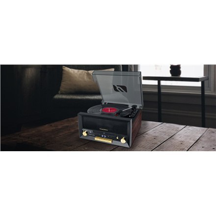 Muse | Turntable Micro System With Vinyl Deck | MT-112 W | Micro system CD with turntable | USB port