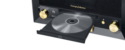 Muse | Turntable Micro System With Vinyl Deck | MT-112 W | Micro system CD with turntable | USB port
