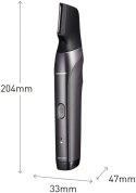 Panasonic | Hair trimmer | ER-GY60-H503 | Number of length steps 20 | Step precise 0.5 mm | Black/Silver | Cordless | Wet & Dry