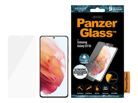 PanzerGlass | Ochraniacz ekranu - szkło | Samsung Galaxy S21 5G | Szkło hartowane | Przezroczysty