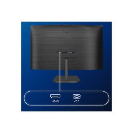 Philips E-line | 241E1SCA | 24 cale | VA | Full HD (1080p) 1920 x 1080 przy 75 Hz | 250 cd/m² | HDMI, VGA | Pochylenie | Głośnik