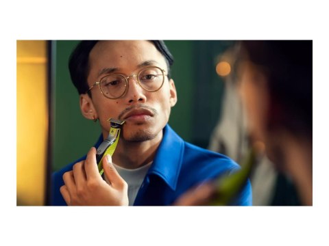 Philips | Zestaw 2 ostrzy do golarki OneBlade | QP420/50 | Czarne/Zielone