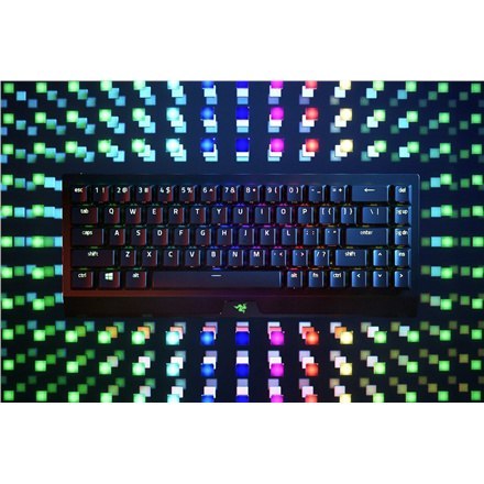 Razer | BlackWidow V3 Mini HyperSpeed | Mechanical Gaming Keyboard | RGB LED light | RU | Wireless | Black | Bluetooth | Green S