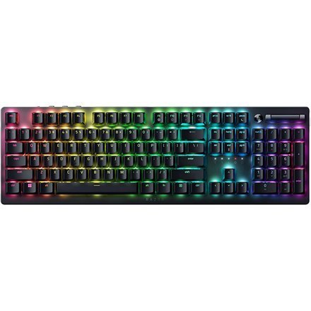 Razer | Klawiatura do gier | Deathstalker V2 | Klawiatura do gier | Podświetlenie LED RGB | US | Przewodowa | Czarna | Bluetooth