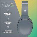 Skullcandy | Crusher Evo | Słuchawki bezprzewodowe | Bezprzewodowe | Nauszne | Z mikrofonem | Bezprzewodowe | Chłodna szarość