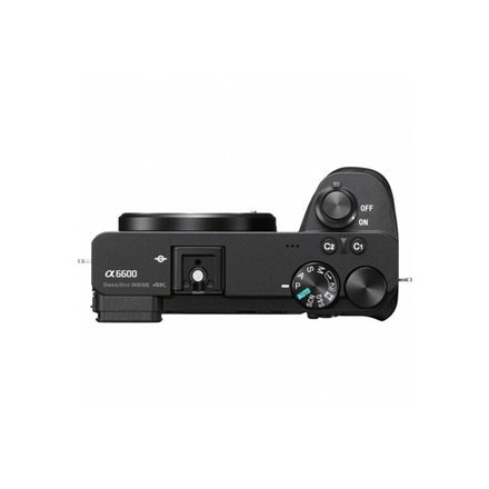 Sony ILCE-6600 E-Mount Camera, czarny Sony | E-Mount Camera | ILCE-6600 | Mirrorless Camera body | 24.2 MP | ISO 102400 | Displa