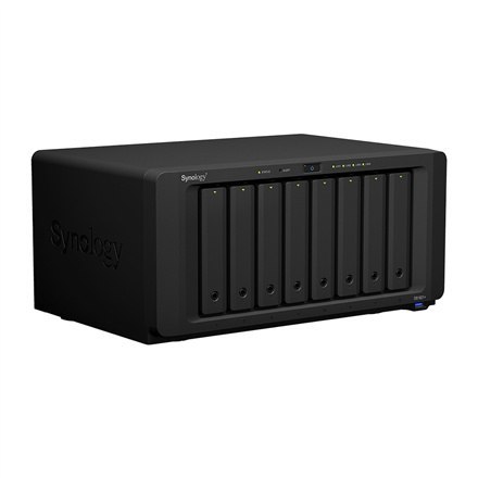 Synology | Tower NAS | DS1821+ | Do 8 HDD/SSD Hot-Swap | AMD Ryzen | Ryzen V1500B Quad Core | Częstotliwość procesora 2,2 GHz |