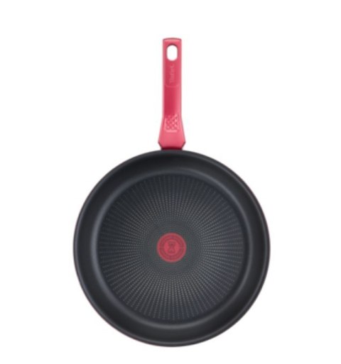 TEFAL | G2730672 | Daily Chef Pan | Frying | Diameter 28 cm | Suitable for induction hob | Fixed handle | Red