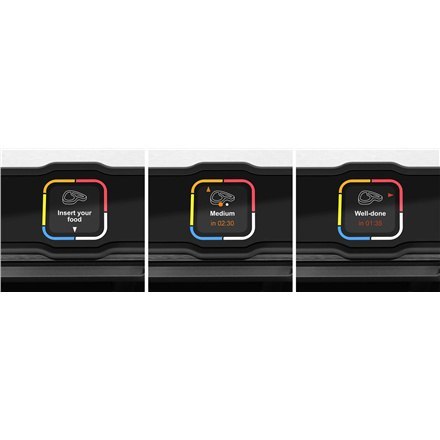 TEFAL Grill GC750D30 OptiGrill Elite Grill Contact, 2000 W, stal nierdzewna