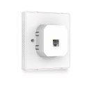 TP-LINK | Omada AC1200 Wall-Plate Access Point | EAP230-Wall | 802.11ac | 300+867 Mbit/s | 10/100/1000 Mbit/s | Ethernet LAN (RJ