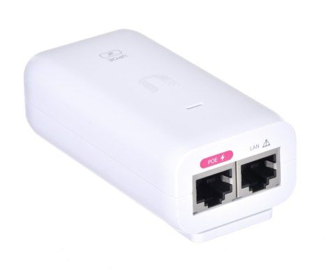 Ubiquiti | Injector PoE z obsługą 802.3af | U-POE-af | Porty Ethernet LAN (RJ-45) 1