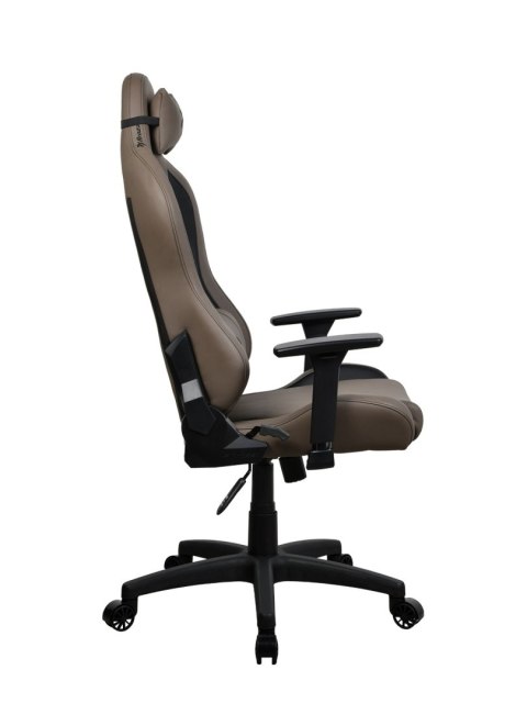 Arozzi | Materiał ramy: Metal; Podstawa kół: Nylon; Tapicerka: Miękki PU | Arozzi | Fotel Gamingowy | Torretta SoftPU | Brązowy