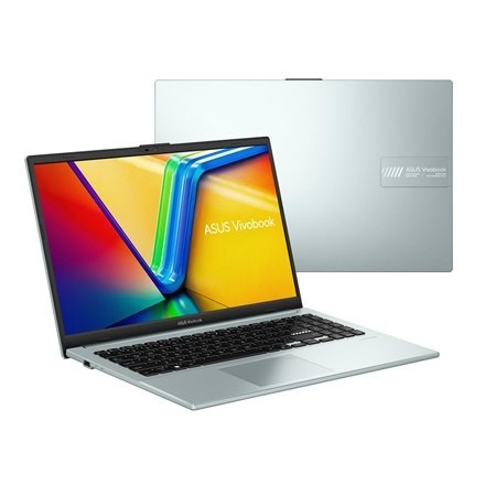 Asus | Vivobook Go 15 OLED E1504FA-L1253W | Zielono-Szary | 15.6 " | OLED | FHD | Błyszczący | AMD Ryzen 5 | 7520U | 8 GB | LPDD
