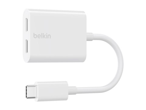 Belkin | Żeński | 24-pinowy USB-C | Męski | Biały | 24-pinowy USB-C | 14 m