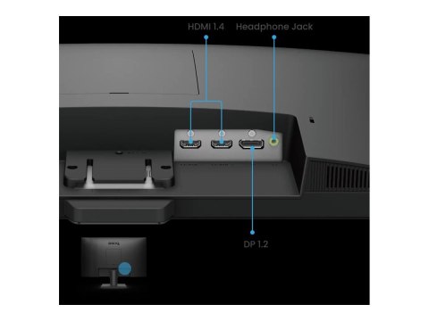 Benq | GW2490 | 24 " | IPS | 16:9 | 100 Hz | 5 ms | 1920 x 1080 pikseli | 250 cd/m² | 2 porty HDMI | Gwarancja 36 miesięcy