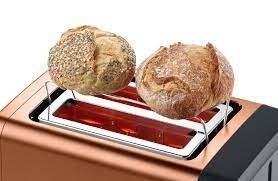 Bosch | DesignLine Toaster | TAT4P429 | Power 970 W | Number of slots 2 | Housing material Stainless Steel | Copper/Black