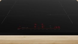 Bosch | PIE63KHC1Z | Płyta | Indukcyjna | Liczba palników/stref gotowania 4 | Dotykowa | Timer | Czarna