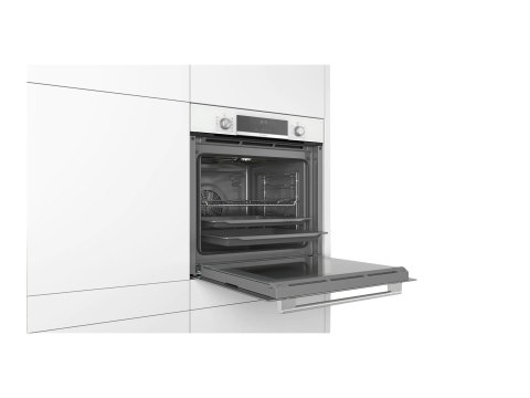 Bosch | Piekarnik | HBG517CW1S | Wielofunkcyjny | 71 L | Biały | Szerokość 60 cm | AquaSmart | Elektroniczny | Wysokość 60 cm