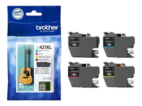 Brother LC421XLVALDR | Wkłady atramentowe | Wielopak