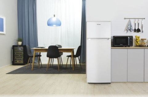 Candy | Lodówka | CDG1S514EW | Klasa efektywności energetycznej E | Wolnostojąca | Dwudrzwiowa | Wysokość 142,8 cm | Pojemność n